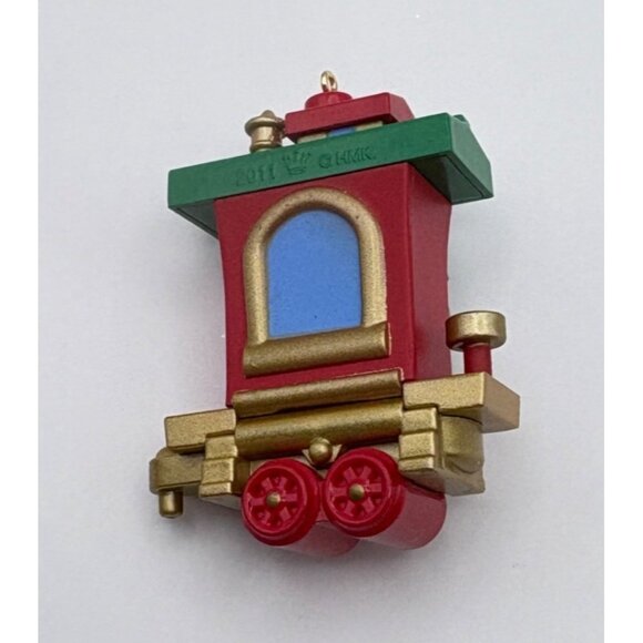 Hallmark Keepsake Cool Caboose Christmas Ornament Santas Holiday Train 2011 - Picture 5 of 11